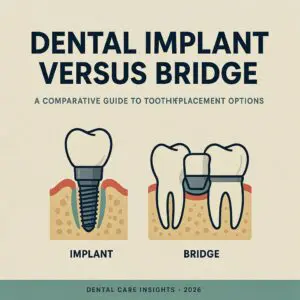 Explore how dental implants in Farmington compare to dental bridges. 